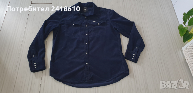 G - Star 3301  Slim Shirt Cotton Mens Size  XL НОВО! ОРИГИНАЛ! Мъжка Риза!, снимка 4 - Ризи - 44513621