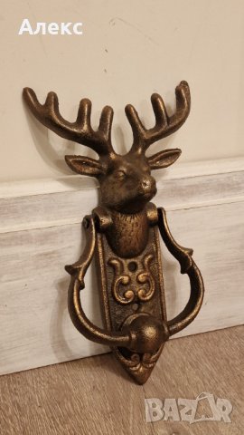 Масивно чугунено чукало, елен– 800гр Намаление.