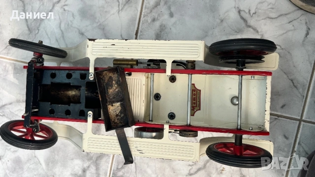Ретро количка на пара Mamod Roadster SAl (Made in England), снимка 8 - Колекции - 54245258