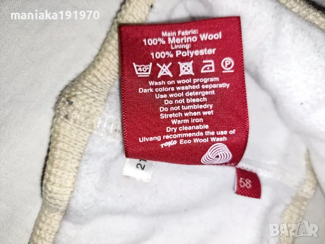 Ulvang лента за глава мерино 100% Merino Wool , снимка 6 - Шапки - 48398373