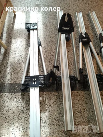 4 броя багажници за велосипеди "THULE Tour"/таванен монтаж/, снимка 4 - Аксесоари за велосипеди - 48380742