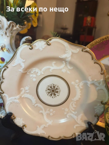Staffordshire Porcelain Grat Britain  Circa 1864 Код P1949, снимка 5 - Декорация за дома - 53925757