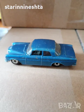 Mercedes КОД синьо мачбокс България български мачбокс количка метални колички , снимка 4 - Колекции - 48928041