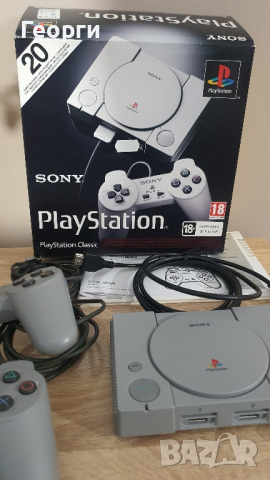 Sony Playstation Classic, снимка 1 - PlayStation конзоли - 44605364