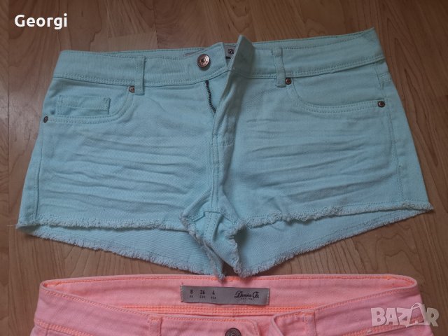 Къси панталонки в два цвята на DENIM, снимка 3 - Къси панталони и бермуди - 15097786