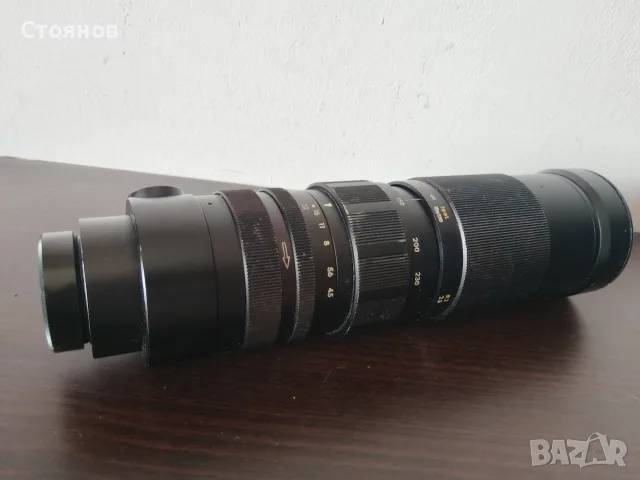 Обектив YASHICA Auto Yashinon Zoom 75-230mm f/4.5 M42 Japan, снимка 14 - Обективи и филтри - 56243551