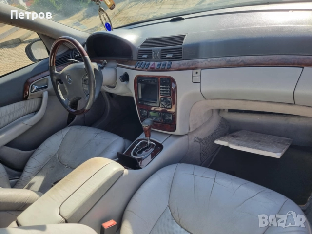 Махагонов волан за Мерцедес S320 400 500 W220, снимка 6 - Аксесоари и консумативи - 52423370