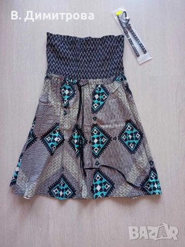 Голям избор от къси летни роклички, размер М/ S, снимка 18 - Рокли - 37644756