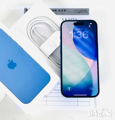 НОВ! iPhone 16 128GB Ultramarine 2г.ГАРАНЦИЯ!, снимка 5 - Apple iPhone - 52857999