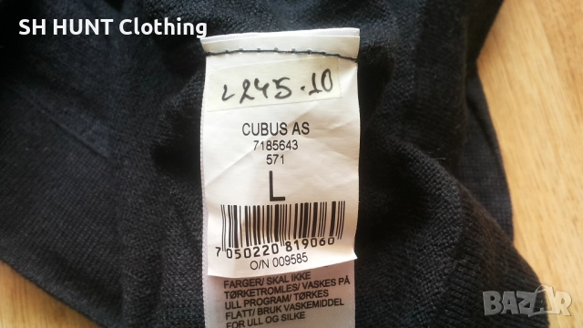 CUBUS AS 100% Merino Wool размер L пуловер 100% Мерино вълна - 1599, снимка 8 - Пуловери - 52674841