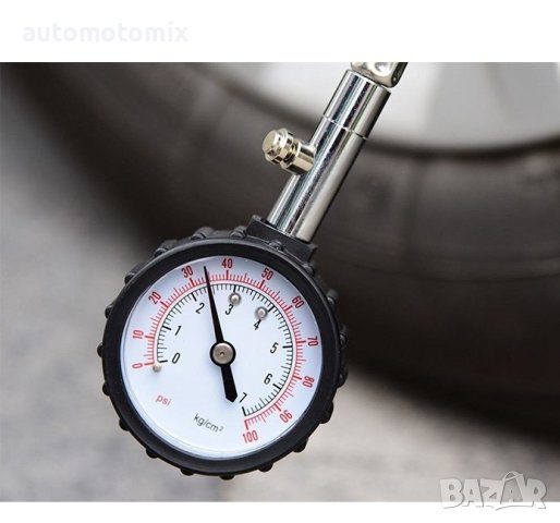 Манометър за проверка на налягането на гуми - 6231, снимка 3 - Аксесоари и консумативи - 42792291