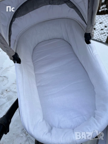 Бебешка количка 3в1 buba zaza, снимка 3 - Детски колички - 53185556