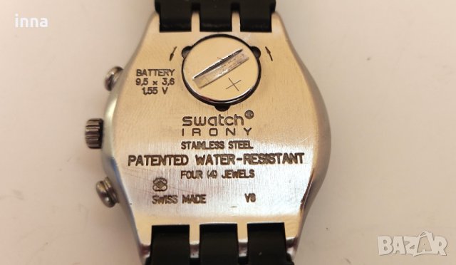 Мъжки хронограф SWATCH, Swiss made, снимка 6 - Мъжки - 42366516