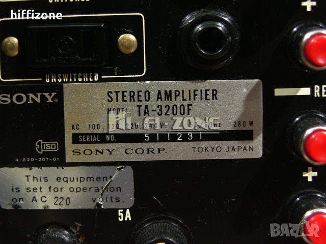  Стъпало Sony ta-3200f , снимка 10 - Ресийвъри, усилватели, смесителни пултове - 42903909