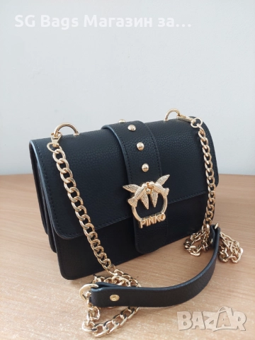 Pinko дамска чанта през рамо стилна чанта хит чанта код 245, снимка 6 - Чанти - 43976441