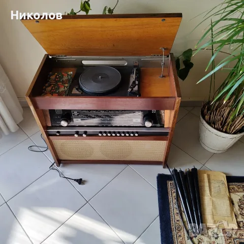 Радограмофон 1968г. "Rigonda 102"  "55€" Работещо!+Доставка!, снимка 2 - Радиокасетофони, транзистори - 55804532