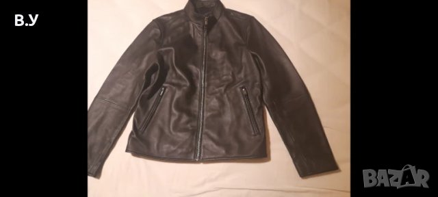 Мъжко кожено яке на Mango