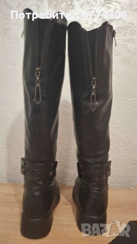 Ботуши от естествена кожа ELIZA , номер 39. , снимка 2 - Дамски ботуши - 53937979