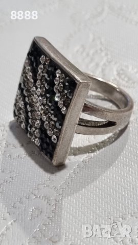 Сребърен пръстен 925 проба , снимка 4 - Пръстени - 44341045