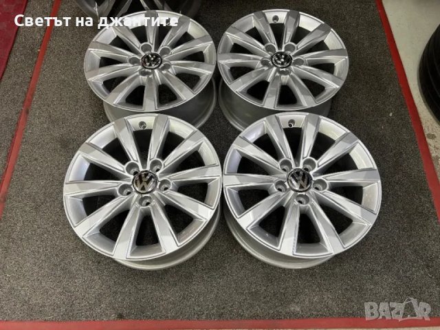 Джанти 16 Цола 5х112 VW Passat Golf Touaran Tiguan Caddy Original Нови, снимка 5 - Гуми и джанти - 47294694