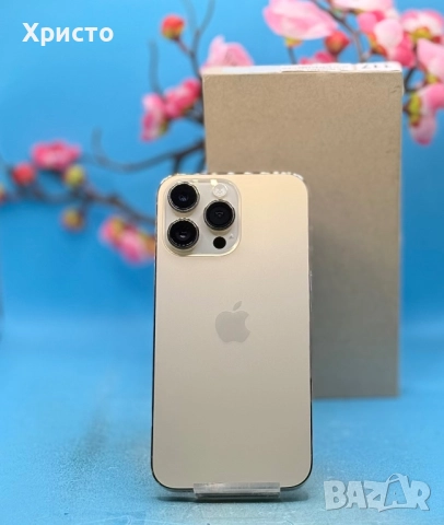 Apple iPhone 14 Pro Max, 256GB, 6GB RAM, 5G, Gold  , снимка 3 - Apple iPhone - 52823132