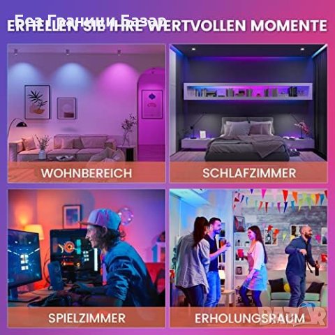 Нови 2 броя 3W RGB LED Крушка GU5.3 с Дистанционно и Топла Бяла Светлина, снимка 3 - Крушки - 44208081