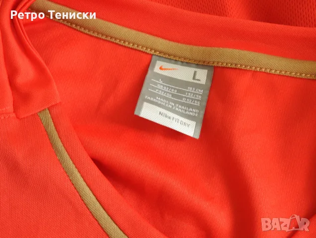 Тениска Nike — Мъже размер L Червено, снимка 5 - Тениски - 56313105