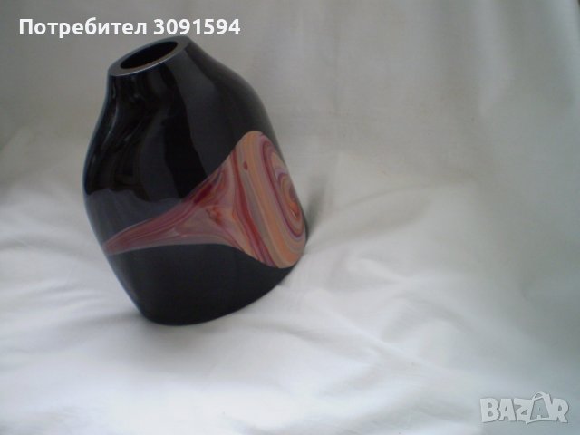 Стилна ваза Мурано двупластово стъкло, снимка 7 - Антикварни и старинни предмети - 40679683