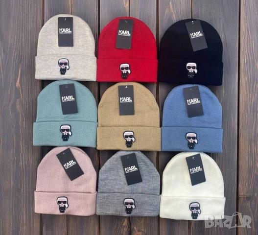 зимни шапки hugo boss calvin klein miu miu ysl saint laurent , снимка 5 - Шапки - 51680322