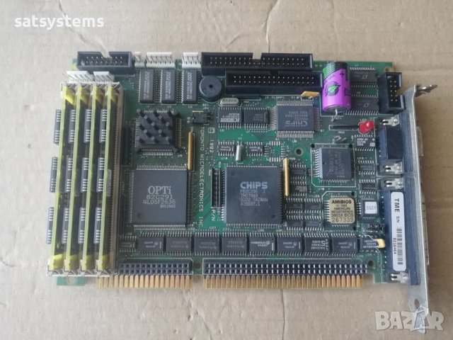 Industrial PC Card TME Toronto Microelectronics AM386 SX 33MHz CPU +1MB RAM ISA