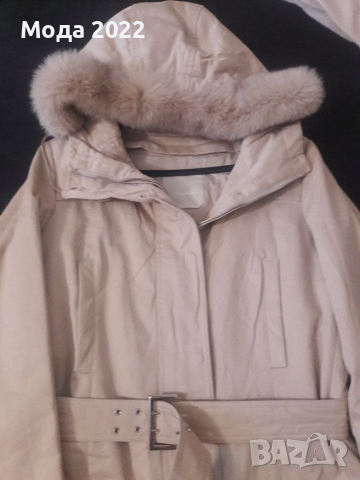 Max Mara парка с лисица , снимка 9 - Палта, манта - 36431578