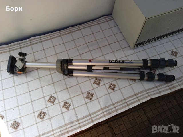 SLIK 800G трипод,триножник,статив, снимка 2 - Чанти, стативи, аксесоари - 37510113