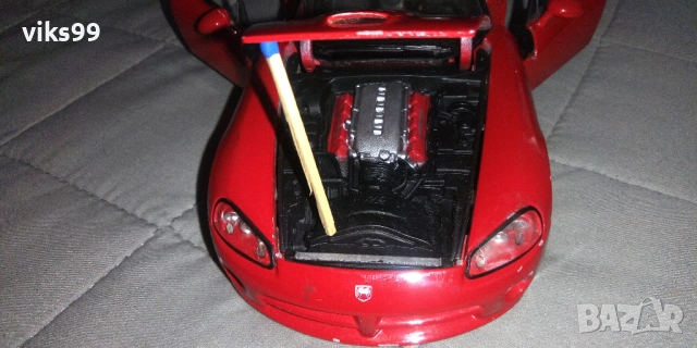 Dodge Viper SRT-10 Maisto - Мащаб 1:24 , снимка 2 - Колекции - 51551490
