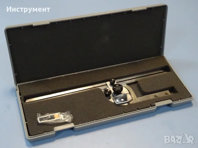 Машинен оптичен ъгломер Mitutoyo 187-908 bevel protractor set