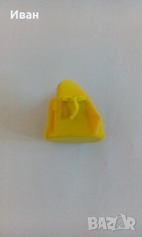 Подаръчна торбичка за бижута, жълта, 5х4 см - само по телефон!