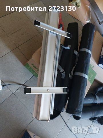 Двустранен Рол банер  Double, рекламна стойка, снимка 2 - Рекламни табели - 42091176