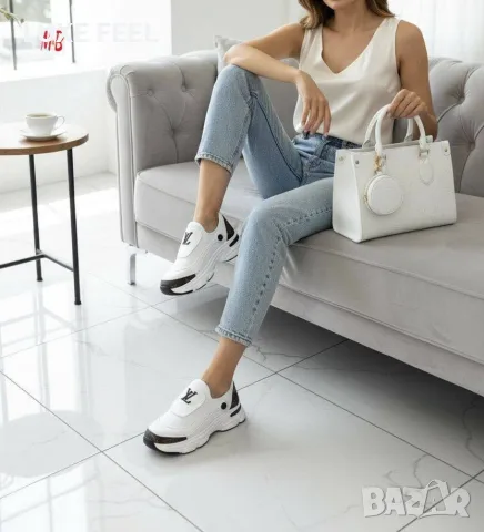 Louis VUITTON 🤍Дамски Маратонки , снимка 3 - Маратонки - 55781943