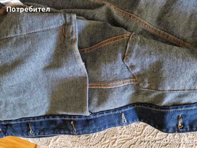 Ново Дънково яке Denim Project 'Kash' Тъмносиньо, снимка 7 - Якета - 50403832