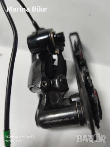 НОВ електронен шосеен монтаж Campagnolo Super Record EPS 2x12 Rim , снимка 8 - Части за велосипеди - 52204614