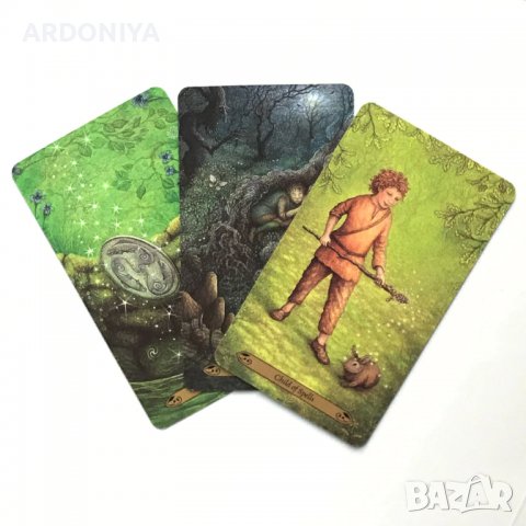 Forest of Enchantment Tarot - карти Таро , снимка 17 - Други игри - 37369993