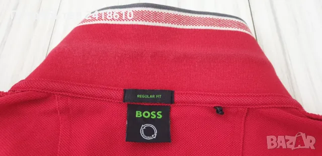 Hugo Boss Paddy Pique Cotton Regular Fit Mens Size XL - 2XL ОРИГИНАЛНА Тениска!, снимка 12 - Тениски - 50095267