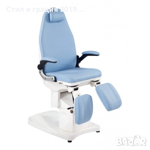 Стол за педикюр SONIA - Deneb (3 мотора) - син , снимка 1