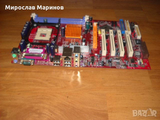 57. Продавам дъно за компютър Intel M952 REV:1.5 сокет 478. На този линк можете да видите параметрит, снимка 2 - Дънни платки - 30148732