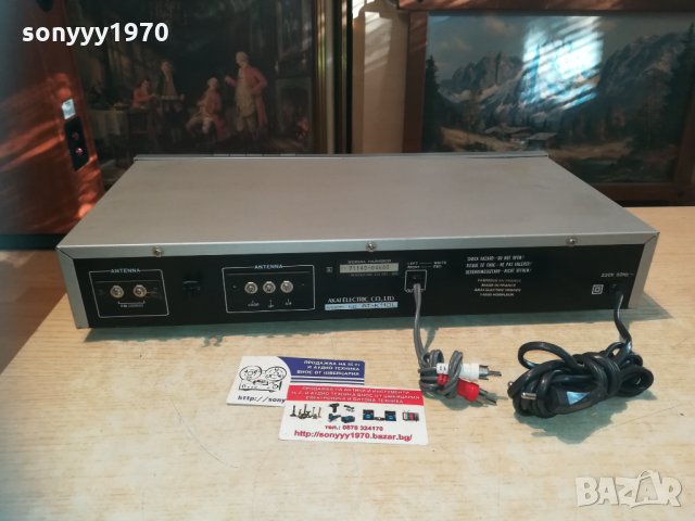 akai at-k110l stereo tuner-made in france-внос франция, снимка 14 - Ресийвъри, усилватели, смесителни пултове - 30246539