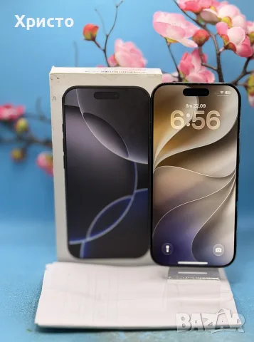 ГАРАНЦИОНЕН!!! Apple iPhone 16 Pro, 128GB, 5G, Black Titanium, снимка 6 - Apple iPhone - 56191580