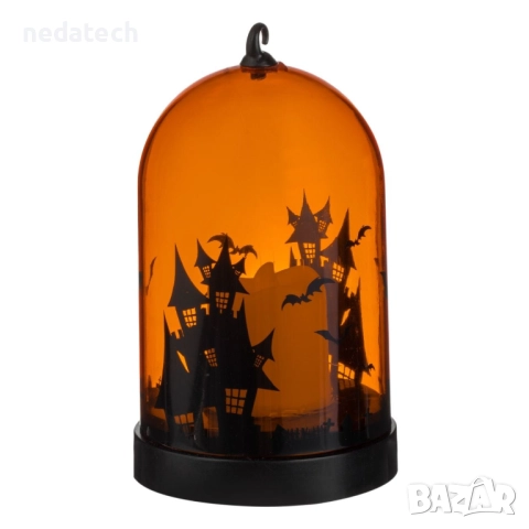 Декоративен купол със  LED свещ, Ø8x14 см