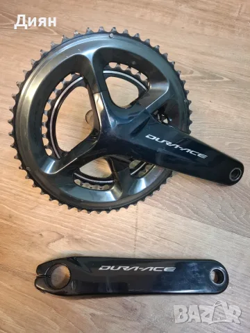 Курбели с плочи Shimano dura ace r9100 175 mm 52/36 t