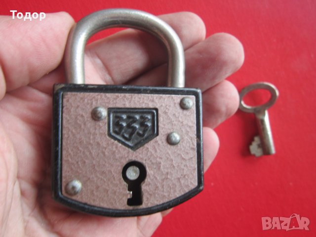 Стар катинар с ключ ключе 1, снимка 5 - Други - 29797492
