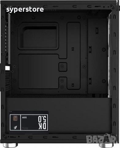 Кутия за компютър 1stPlayer X2-3R1, mATX Mini-ITX, Mini Tower Черна, снимка 3 - Захранвания и кутии - 40017756