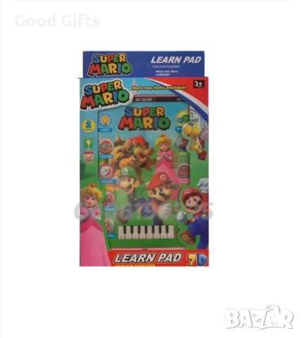 Детски образователен таблет на български Супер Марио Super Mario интерактивен таблет